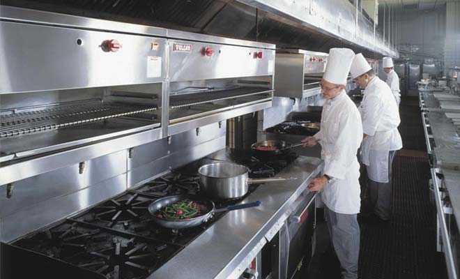 What is industrial cooking equipment?