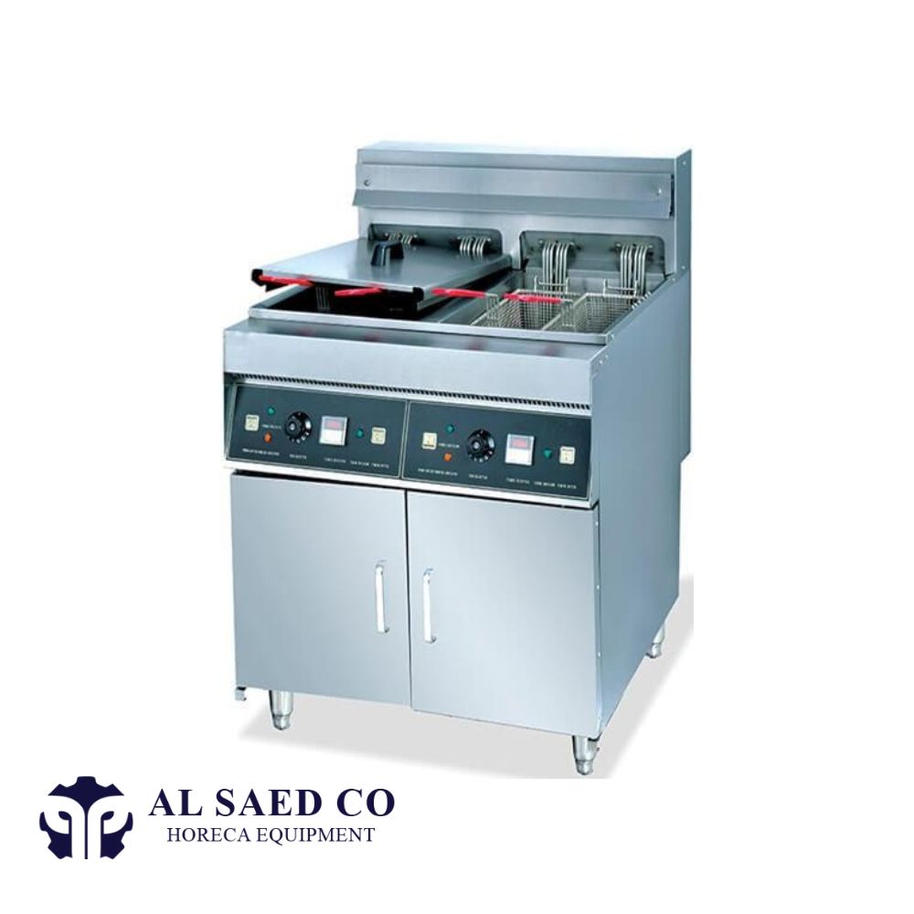 Electric Fryer 28 + 28 C